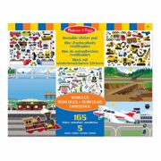 Herbruikbare stickerblok Voertuigen - Melissa & Doug 14199